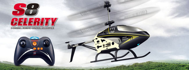 هلیکوپتر کنترلی Syma S8 و رادیوکنترل 