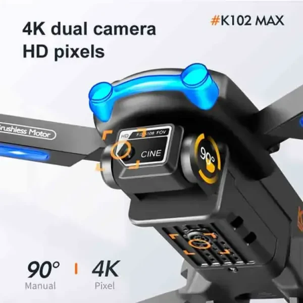 دوربین کوادکوپتر k102 max