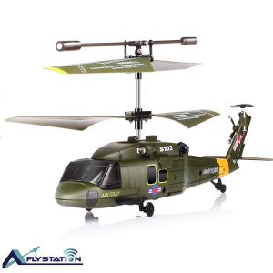 هلیکوپتر syma S102g به رنگ سبز ارتشی