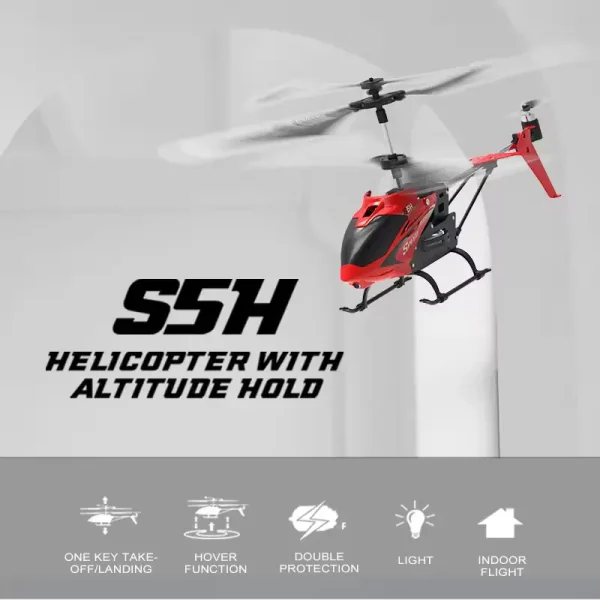هلیکوپتر کنترلی Syma S5H و قابلیت های پروازی اش