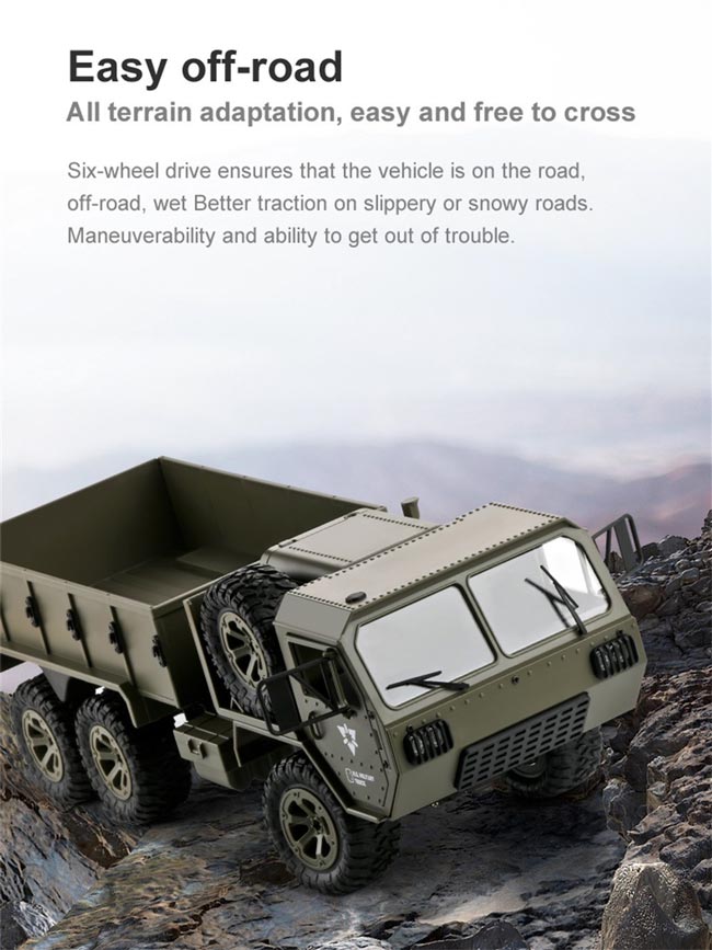 یک آفرود واقعی در محیط های جنگی، کامیونی که به راحتی میتواند مهمات را در کوه ها جابجا کند